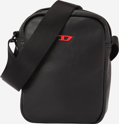 DIESEL Τσάντα ώμου 'RAVE' σε κόκκινο / μαύρο, Άποψη προϊόντος