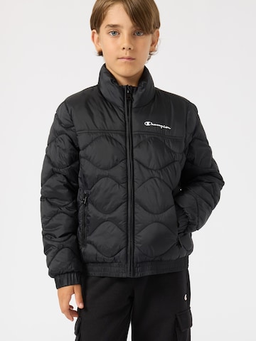 Giacca di mezza stagione di Champion Authentic Athletic Apparel in nero: frontale