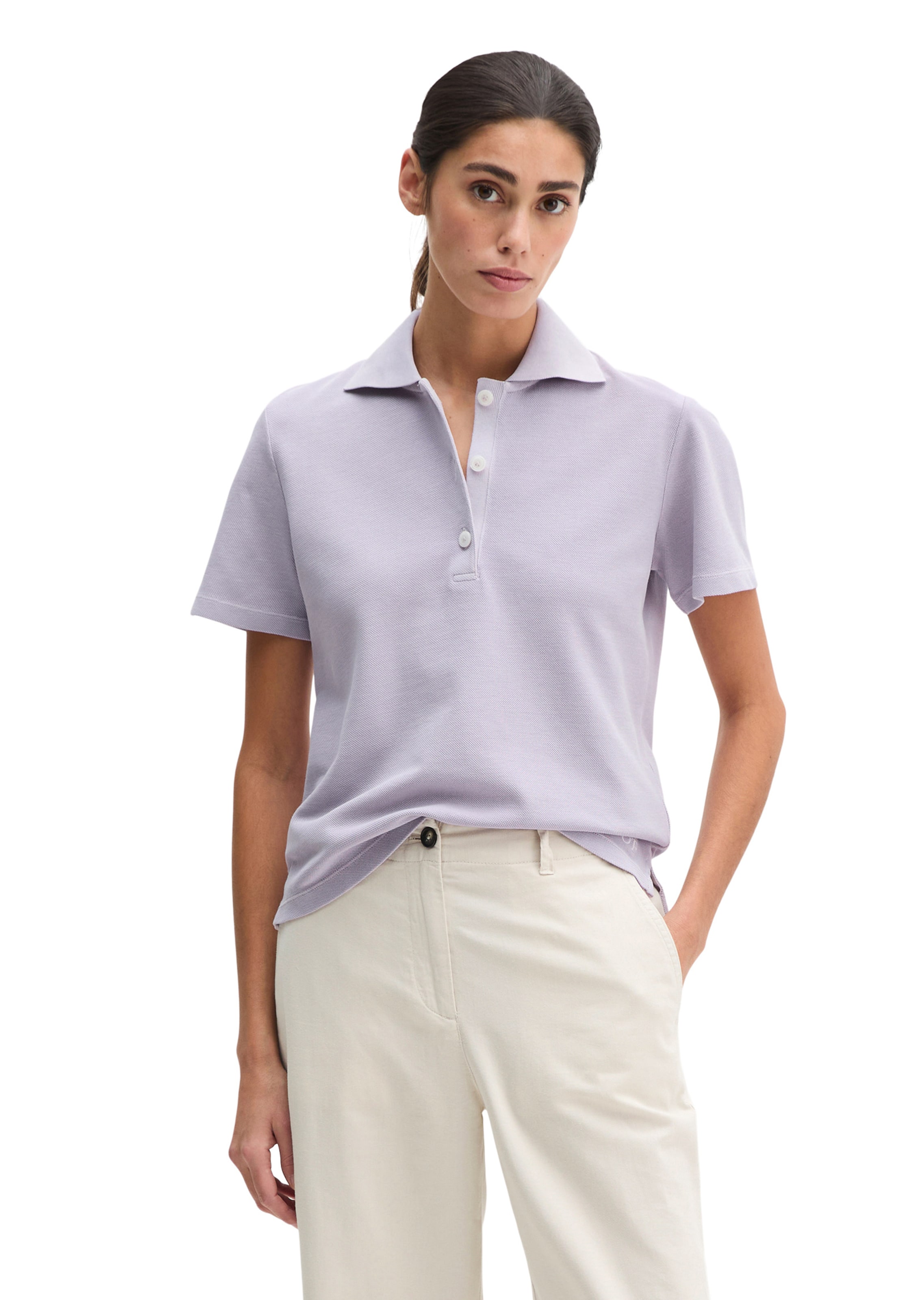 Marc O'Polo Shirt in Purple: front