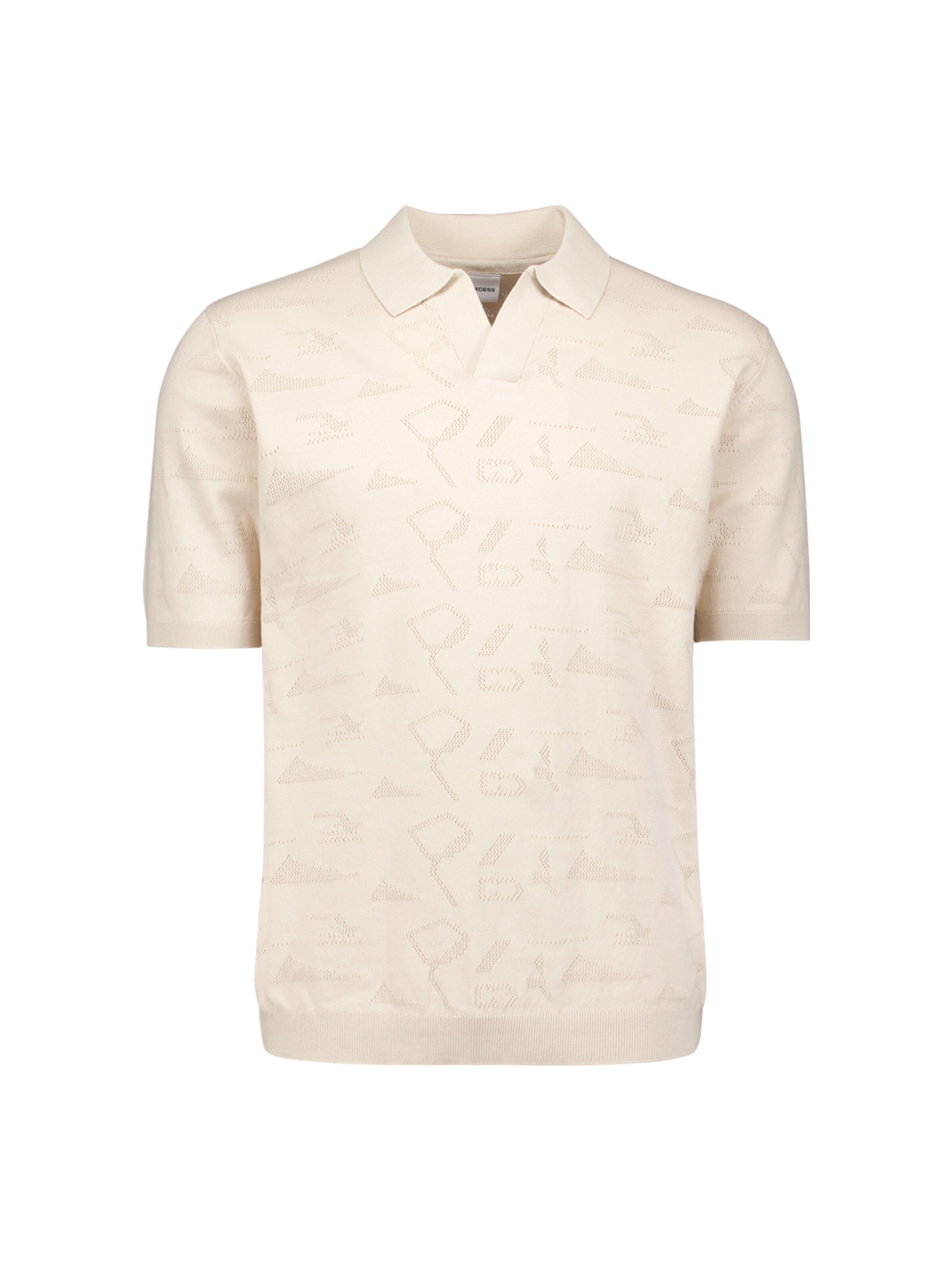 No Excess Sweater in Beige: front