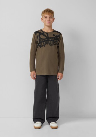 T-Shirt s.Oliver en marron : devant