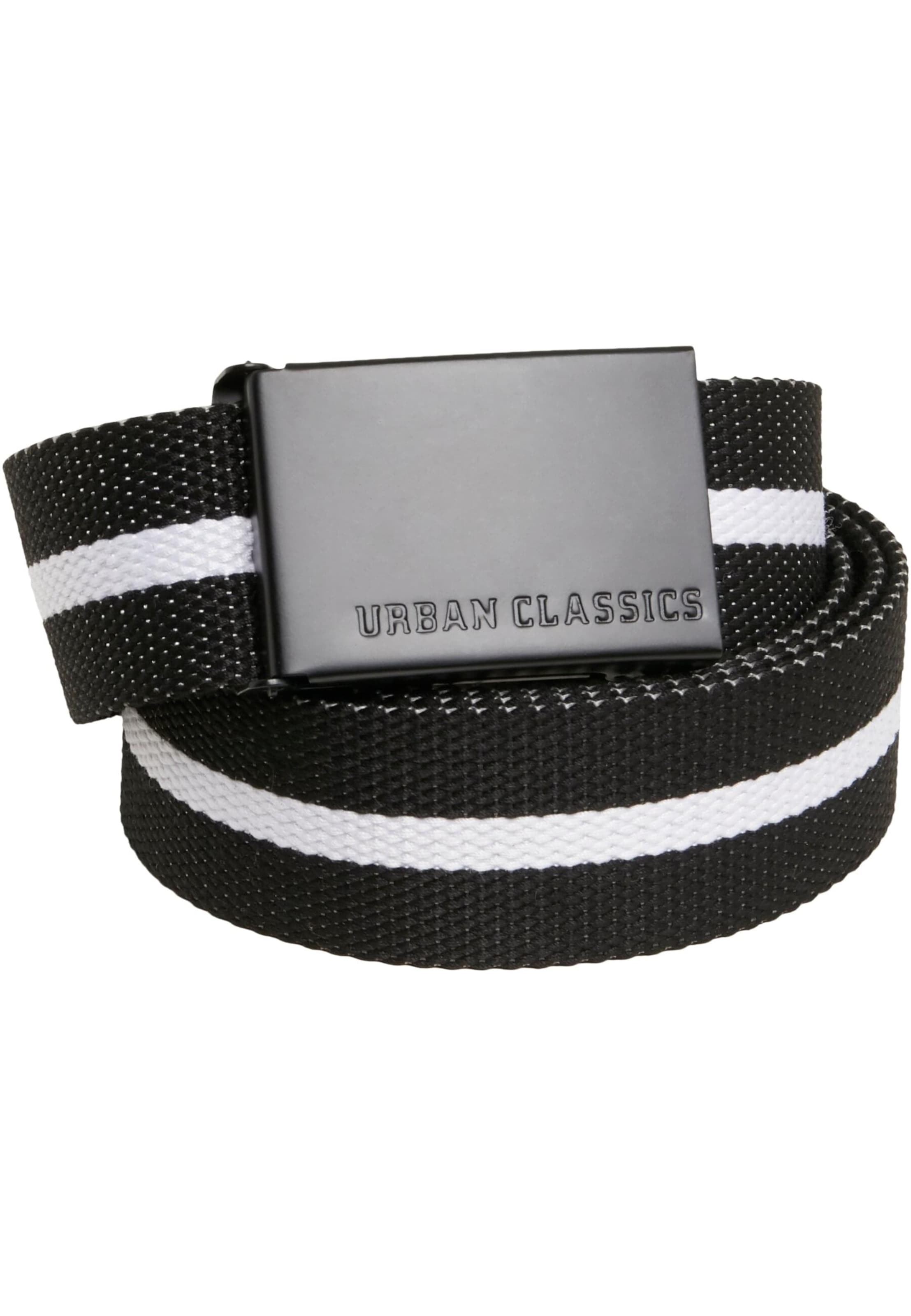 Urban Classics Belt in Black: front