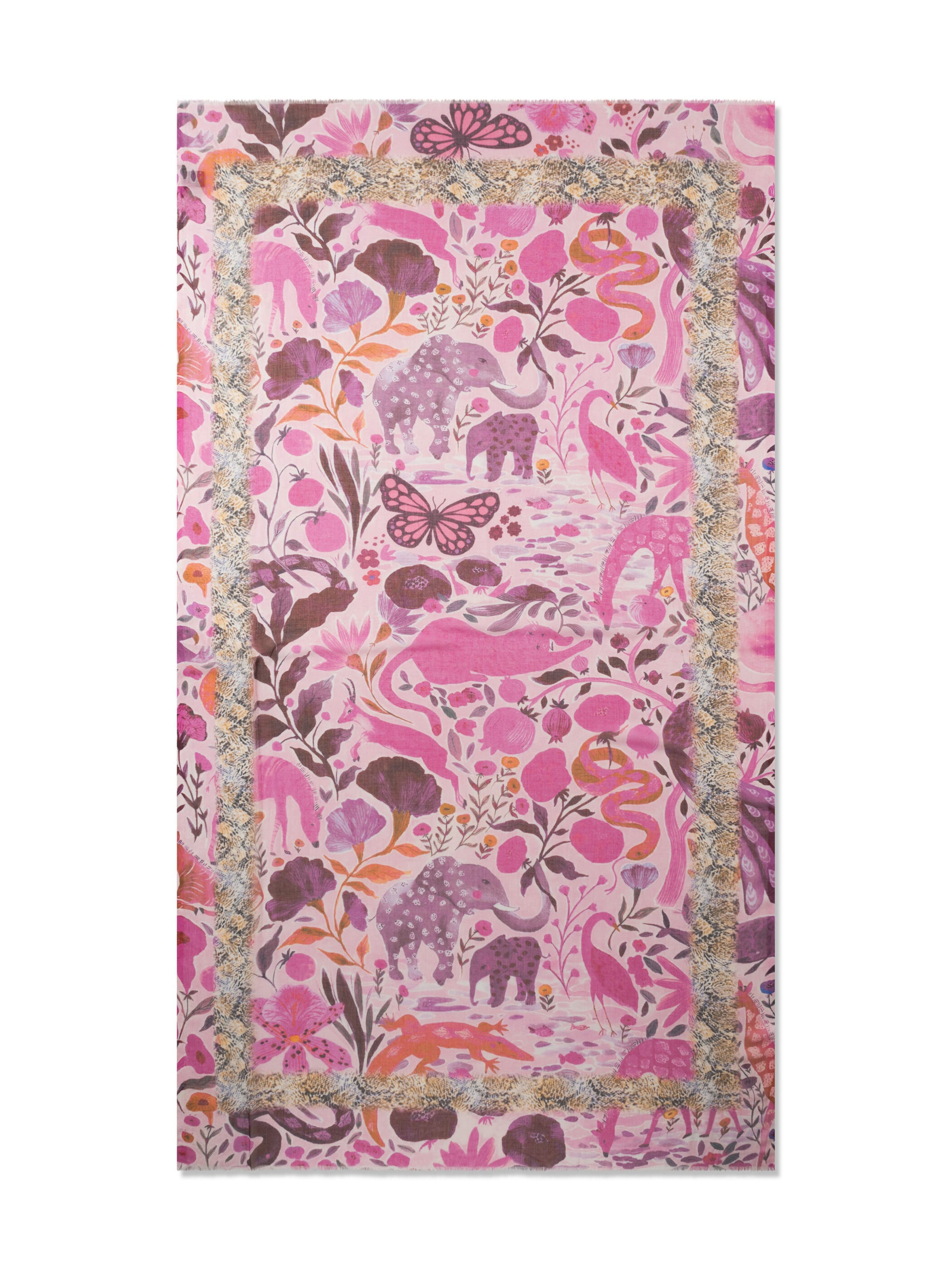 Écharpe CODELLO en rose