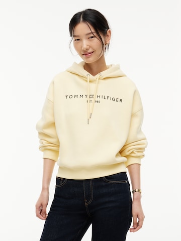 TOMMY HILFIGER - Sudadera en amarillo: frente