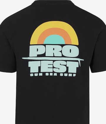 PROTEST Shirt 'PRTBaio' in Schwarz: Vorderseite