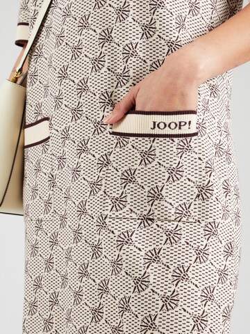 JOOP! Sukienka z dzianiny w kolorze beżowy