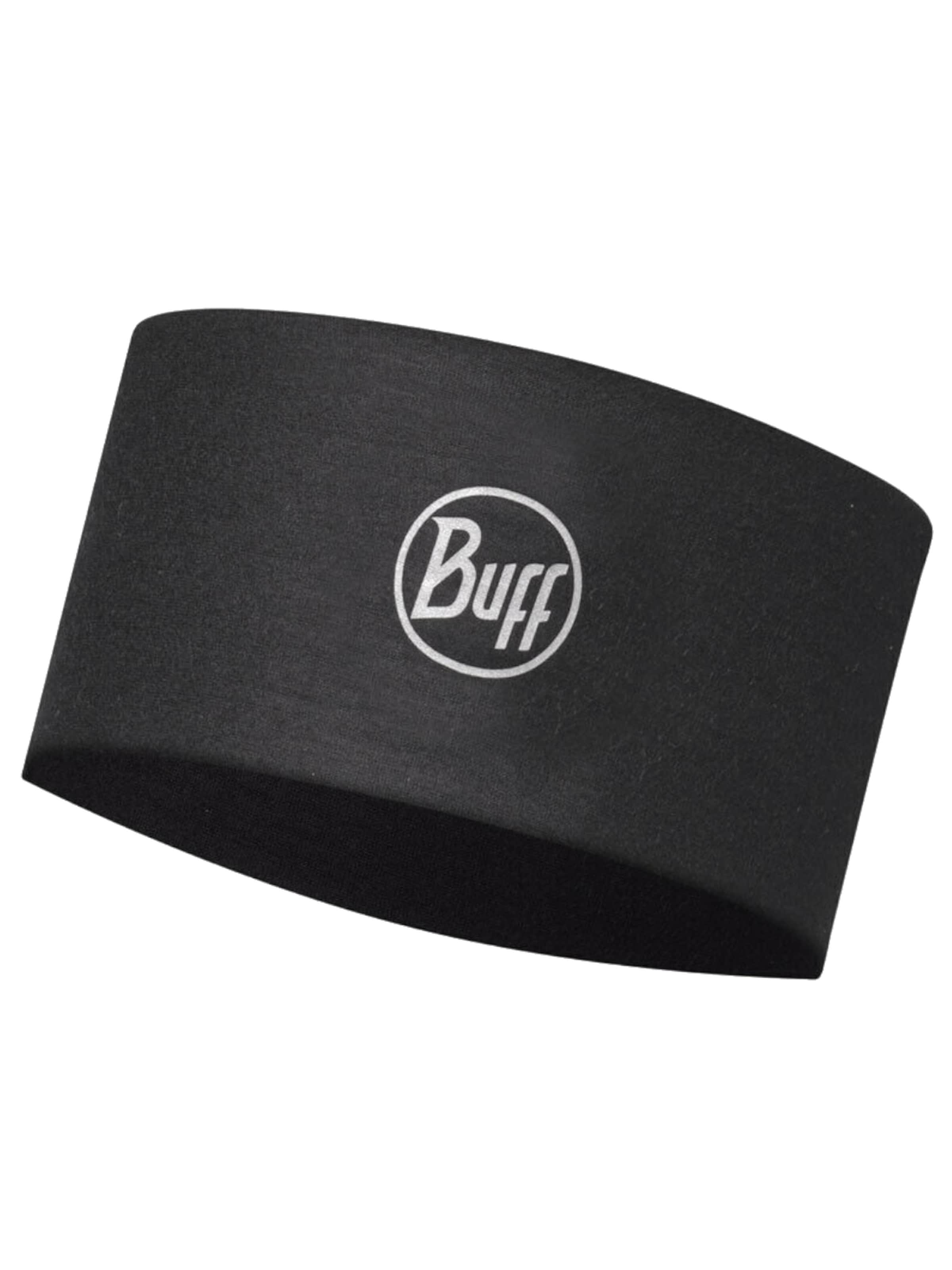 BUFF Sportstirnband‌‌‌‌‌‌‌‌‌‌ in Schwarz: Vorderseite