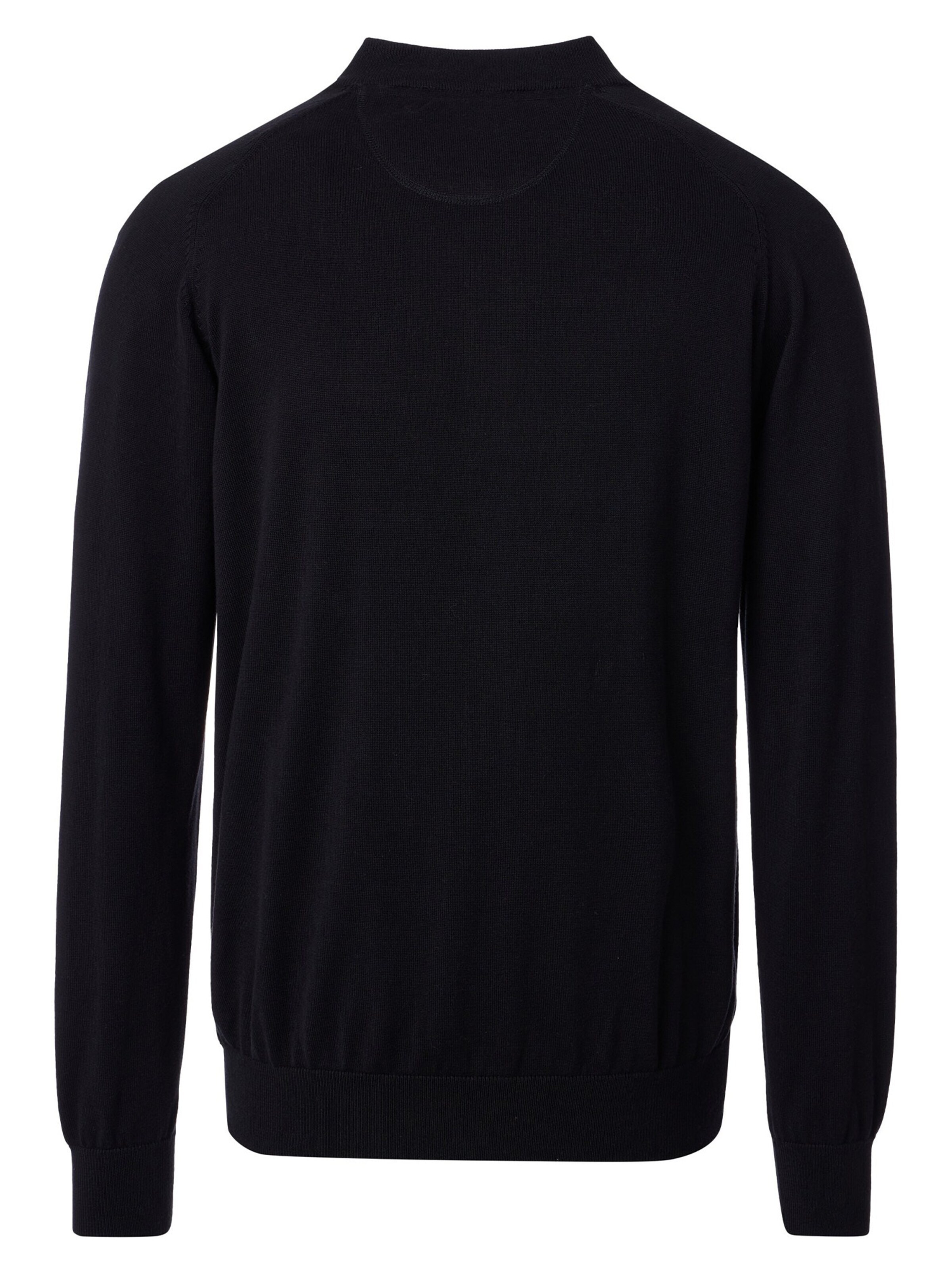 CASAMODA Knit Cardigan 'Basic' in Black