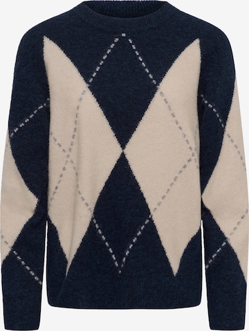 Pull-over 'Sorayas' Part Two en bleu : devant