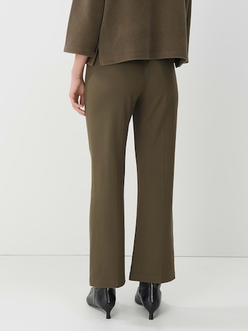 Someday Flared Trousers 'Curinna' in Green