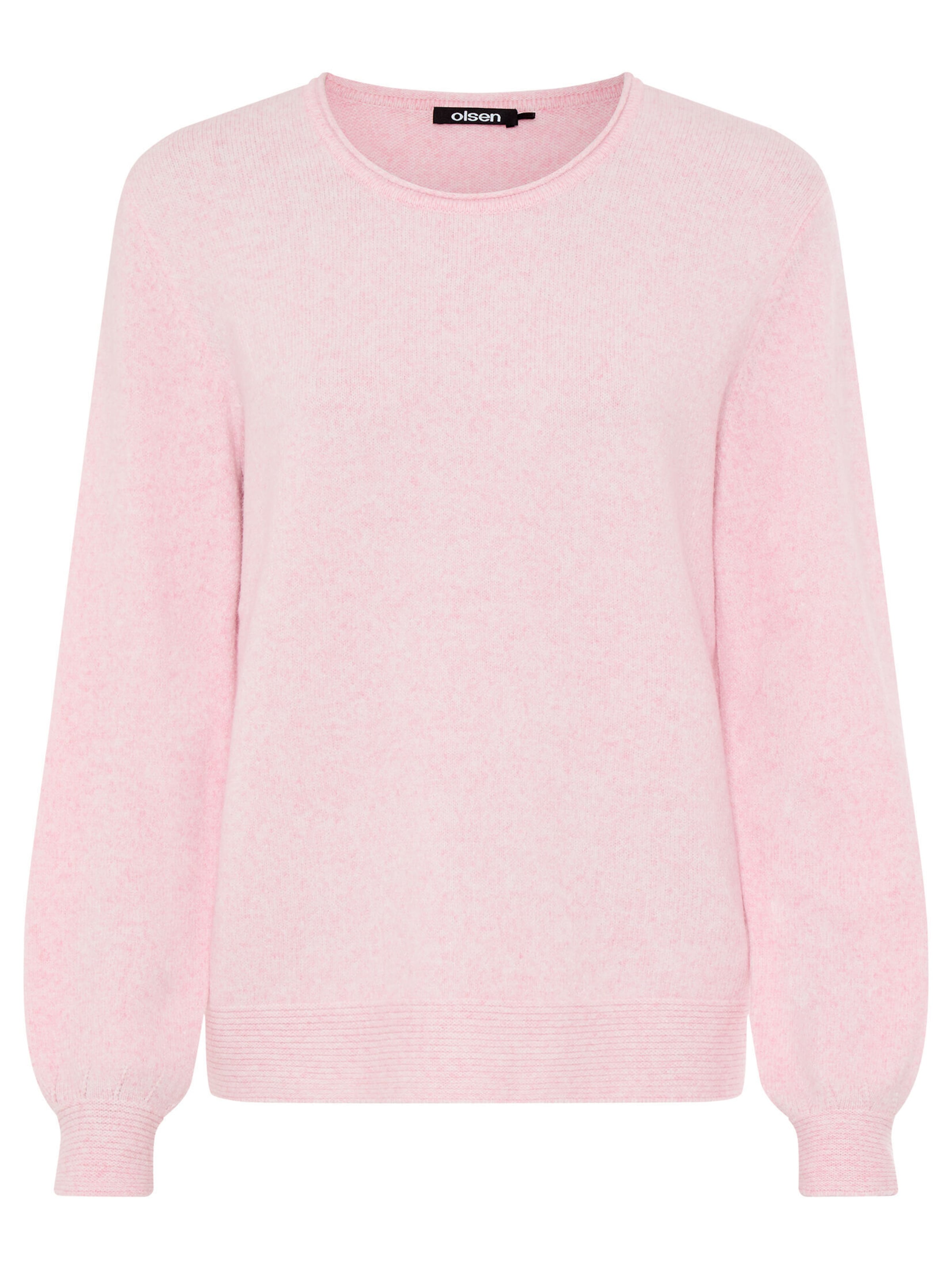 Olsen Pullover in Pink: Vorderseite