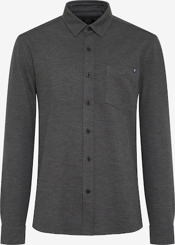 Mavi Regular fit Button Up Shirt in Grey: front