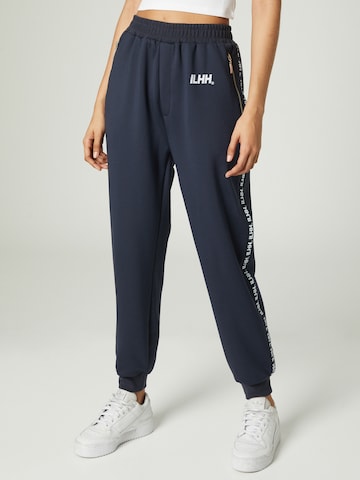 ILHH Tapered Broek 'Mats' in Blauw