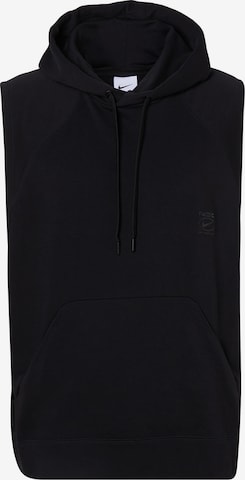 NIKE Spordidressipluusid 'NAC', värv must: eest vaates