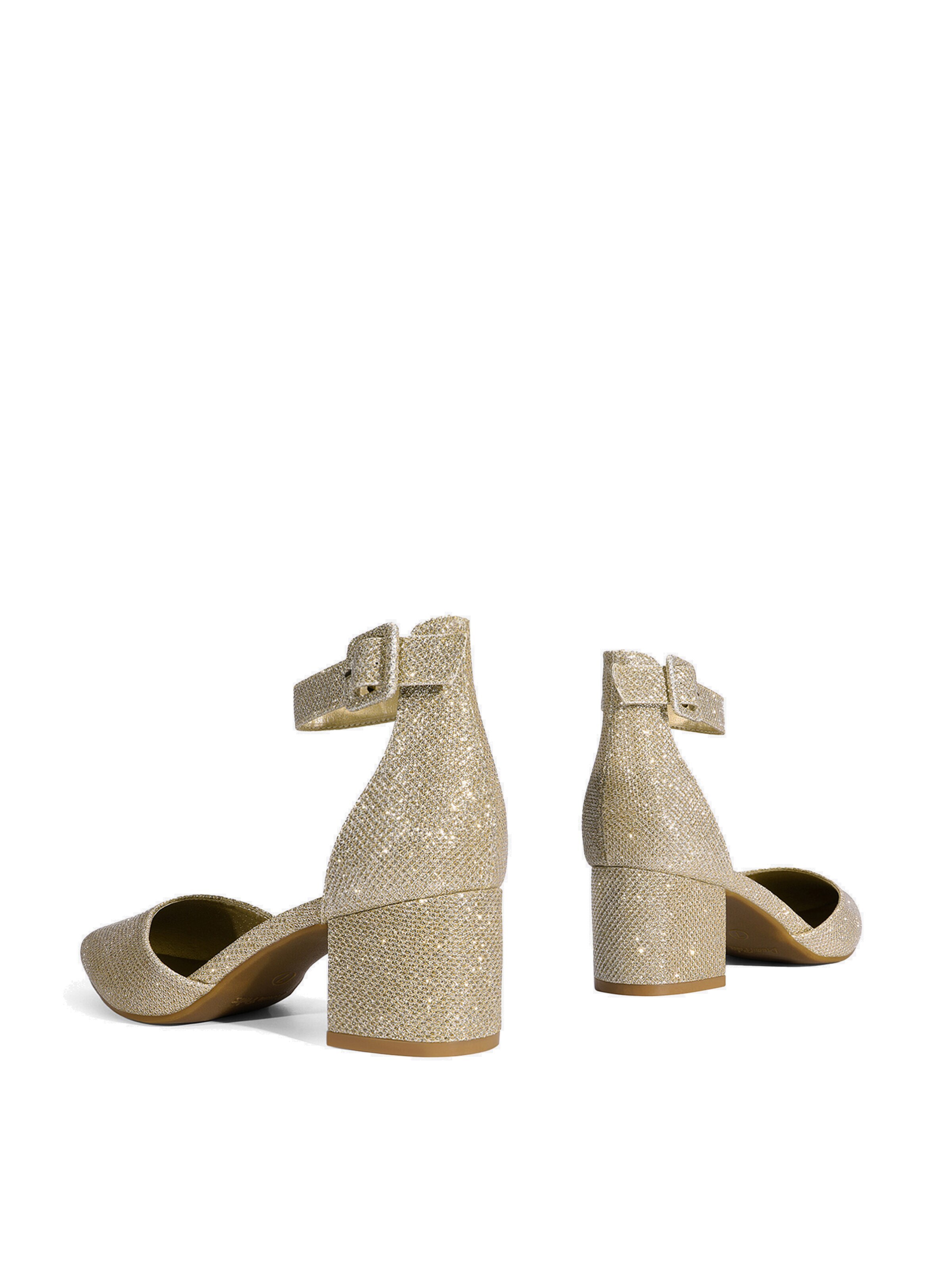 Dream Pairs Pumps 'DREAM PAIRS Hochzeitsschuhe Damen Spangenpumps' in Gold
