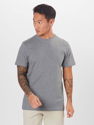 T-Shirt 'Norman' SELECTED HOMME en gris : devant