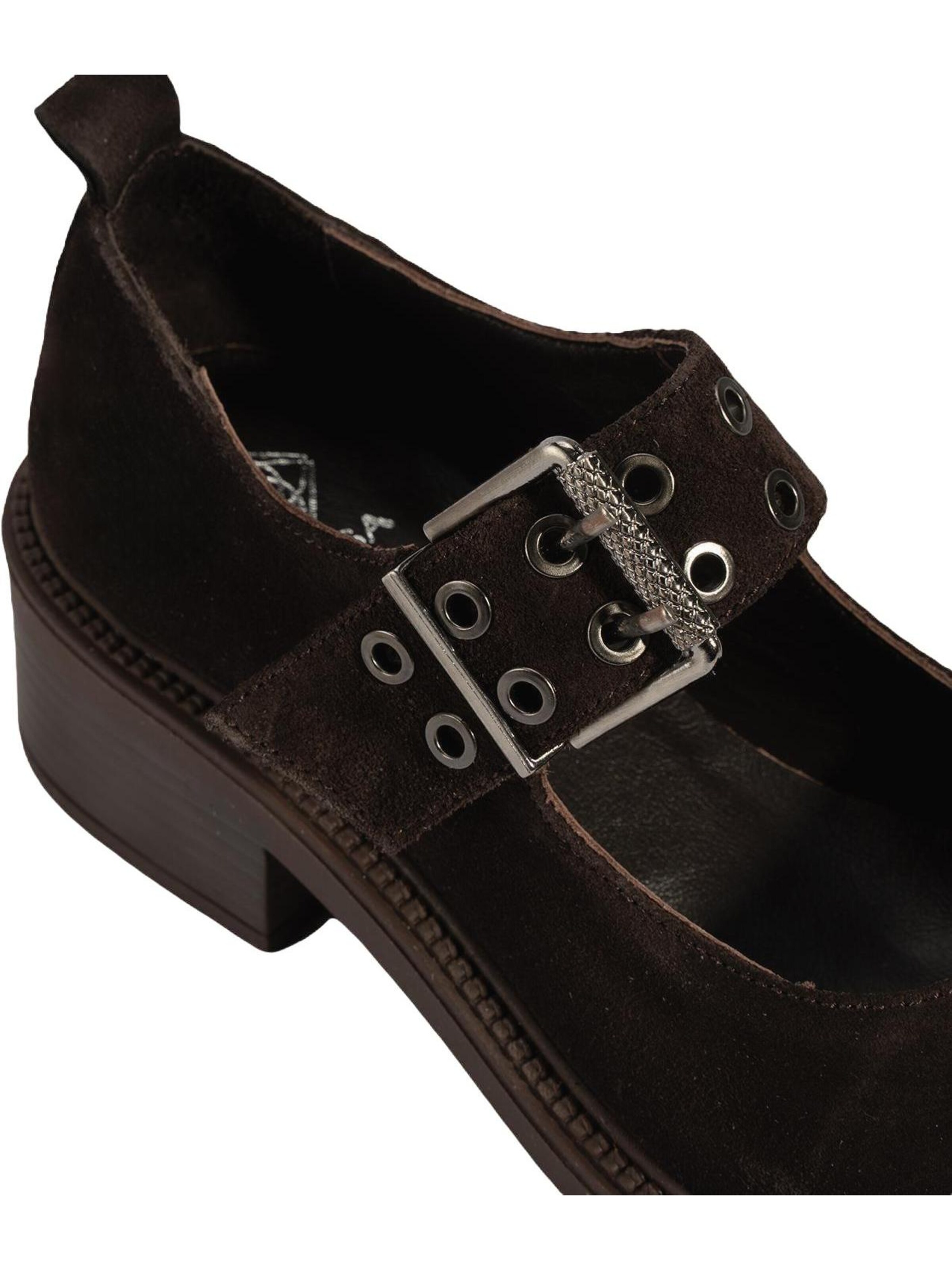 Desa Slipper 'Slip-Ons'‌ in Braun