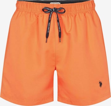 U.S. POLO ASSN. Swim shorts ' UMAZA ' in Orange: Vorderseite