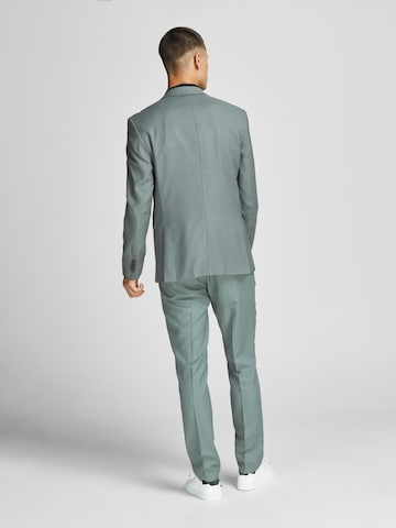 JACK & JONES - Slimfit Calças com vincos 'SOLARIS' em verde