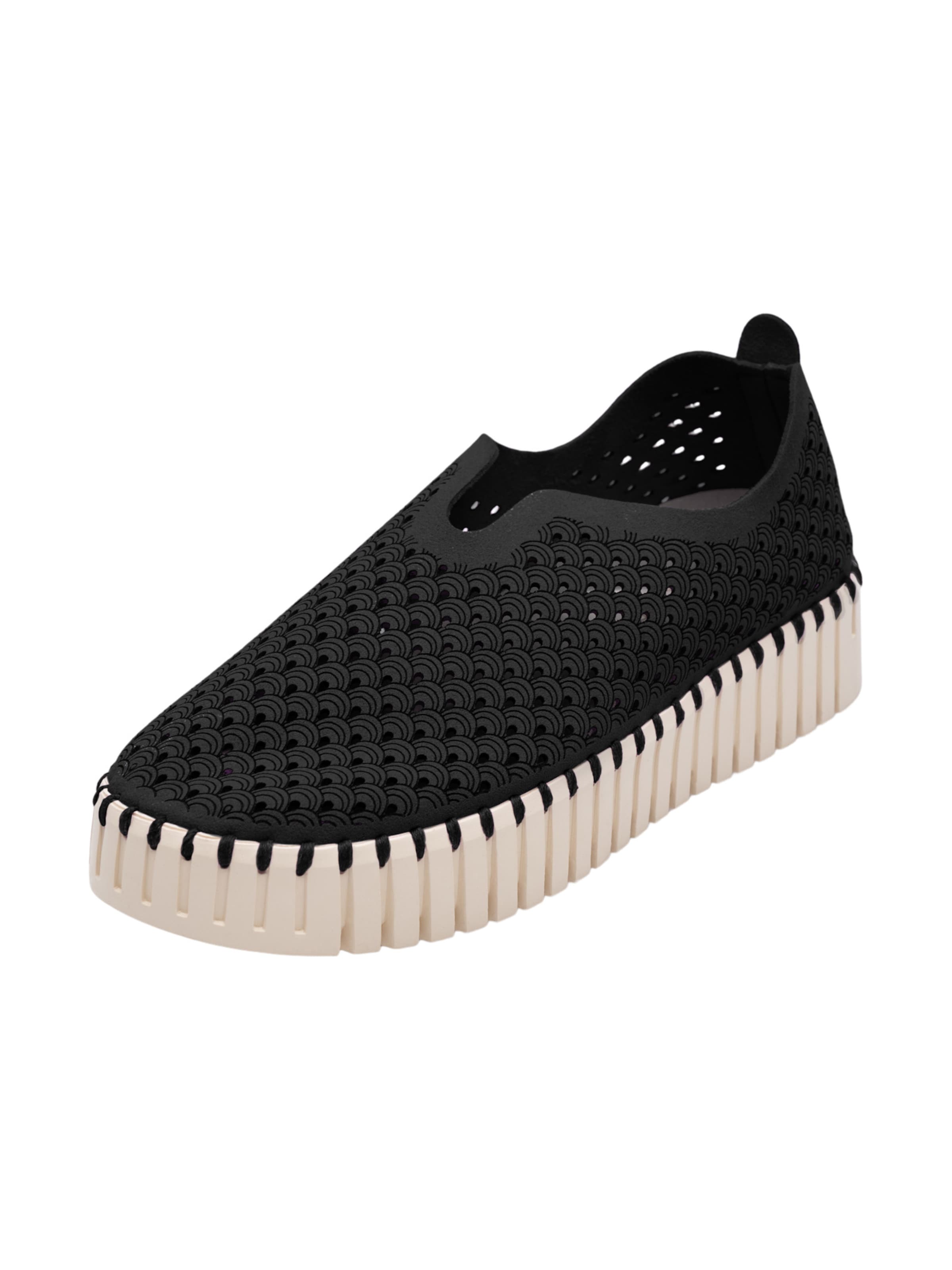 ILSE JACOBSEN Trampki slip on 'Tulip' w kolorze czarny