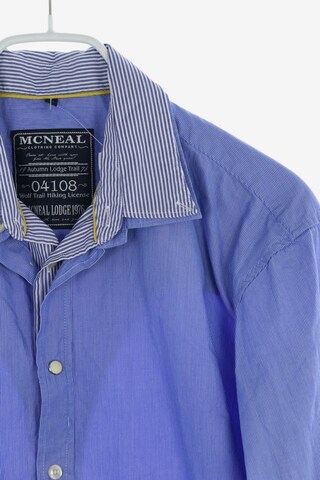 Mc Neal Button Up Shirt in M in Blue