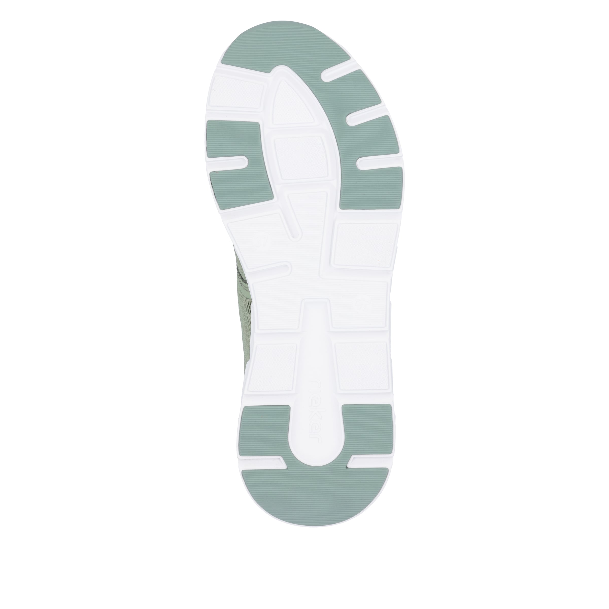 Baskets basses Rieker Sport en vert