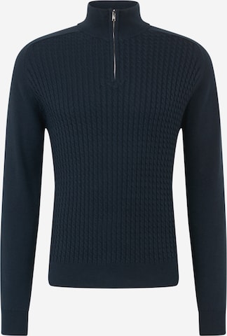 BURTON MENSWEAR LONDON Regular Fit Pullover i blå: forside