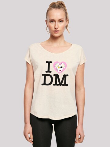 F4NT4STIC Shirt 'Danger Mouse' in Beige: Vorderseite