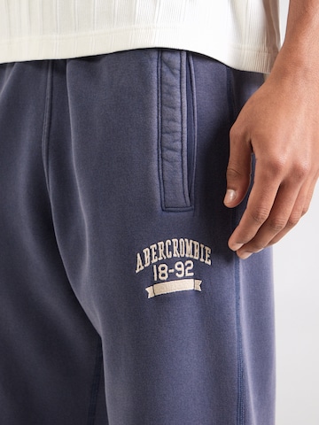 Abercrombie & Fitch Normalny krój Spodnie w kolorze niebieski
