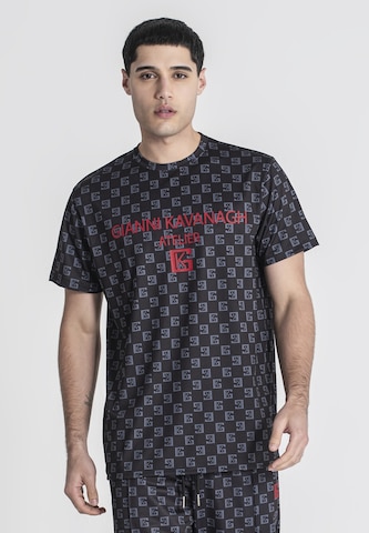 T-Shirt fonctionnel Gianni Kavanagh en noir : devant