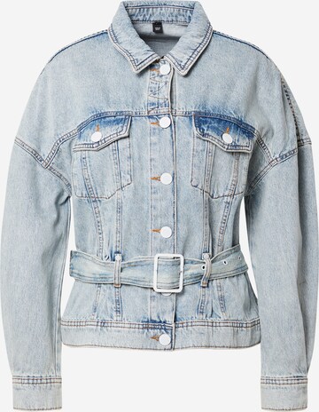 Veste mi-saison River Island en bleu : devant