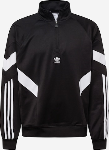 Bluză de molton 'Rekive ' de la ADIDAS ORIGINALS pe negru: față