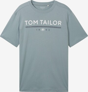 TOM TAILOR Shirt in Blauw: voorkant