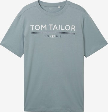 TOM TAILOR Shirt in Blue: front