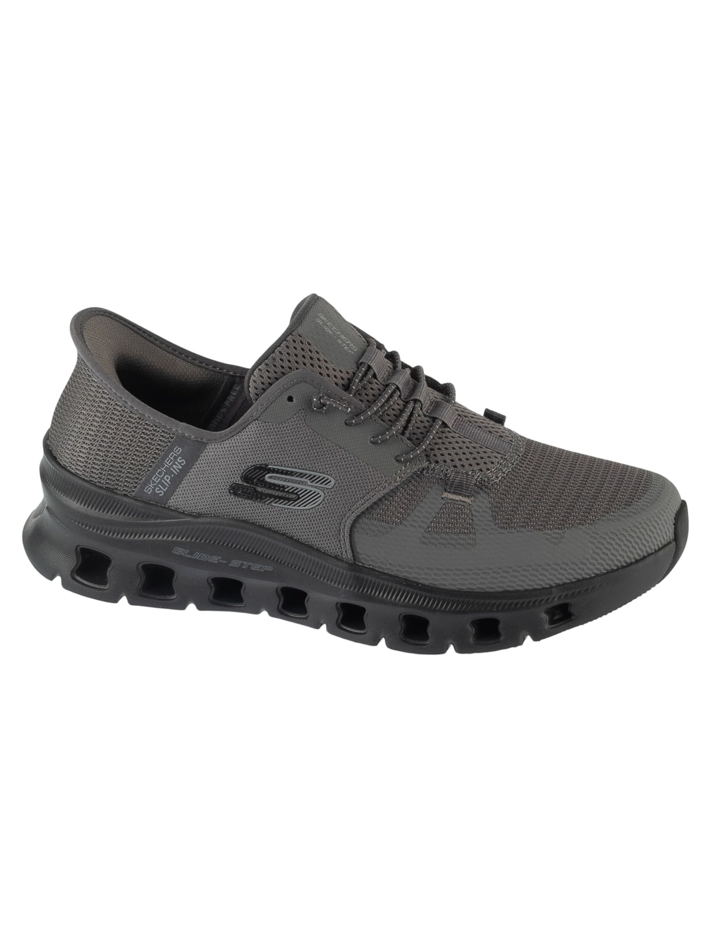 SKECHERS Moccasins 'Skechers Slip-Ins: Glide-Step Pro' in Grey: front