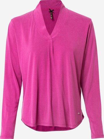 Key Largo Shirt 'Lotte' in Roze: voorkant