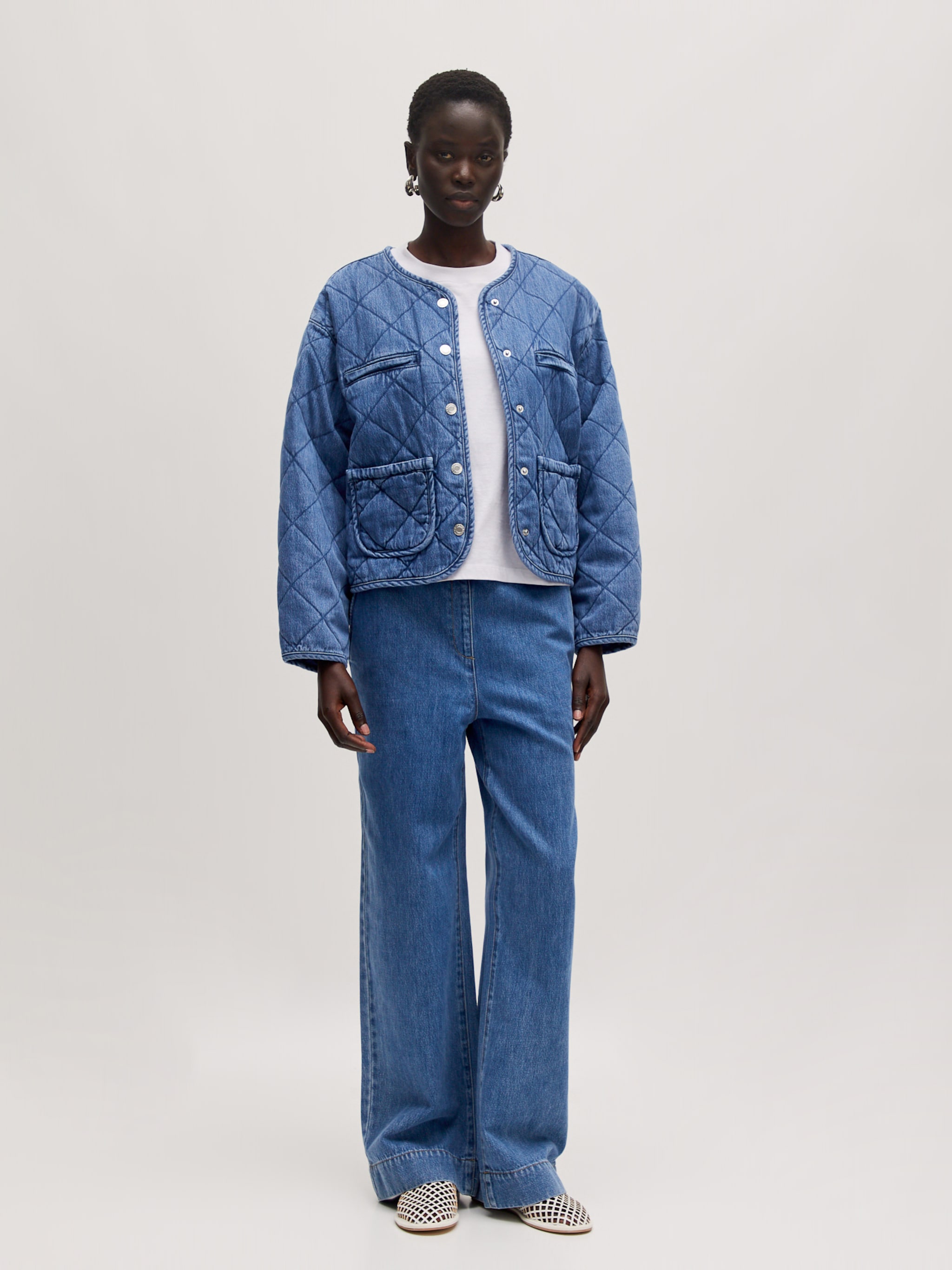 EDITED Produits Veste mi-saison 'Margo' bleu