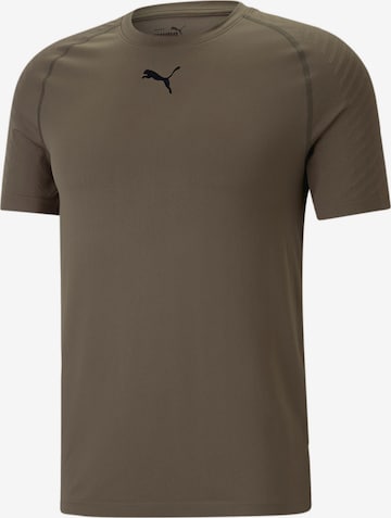 PUMA Performance shirt in Green: front