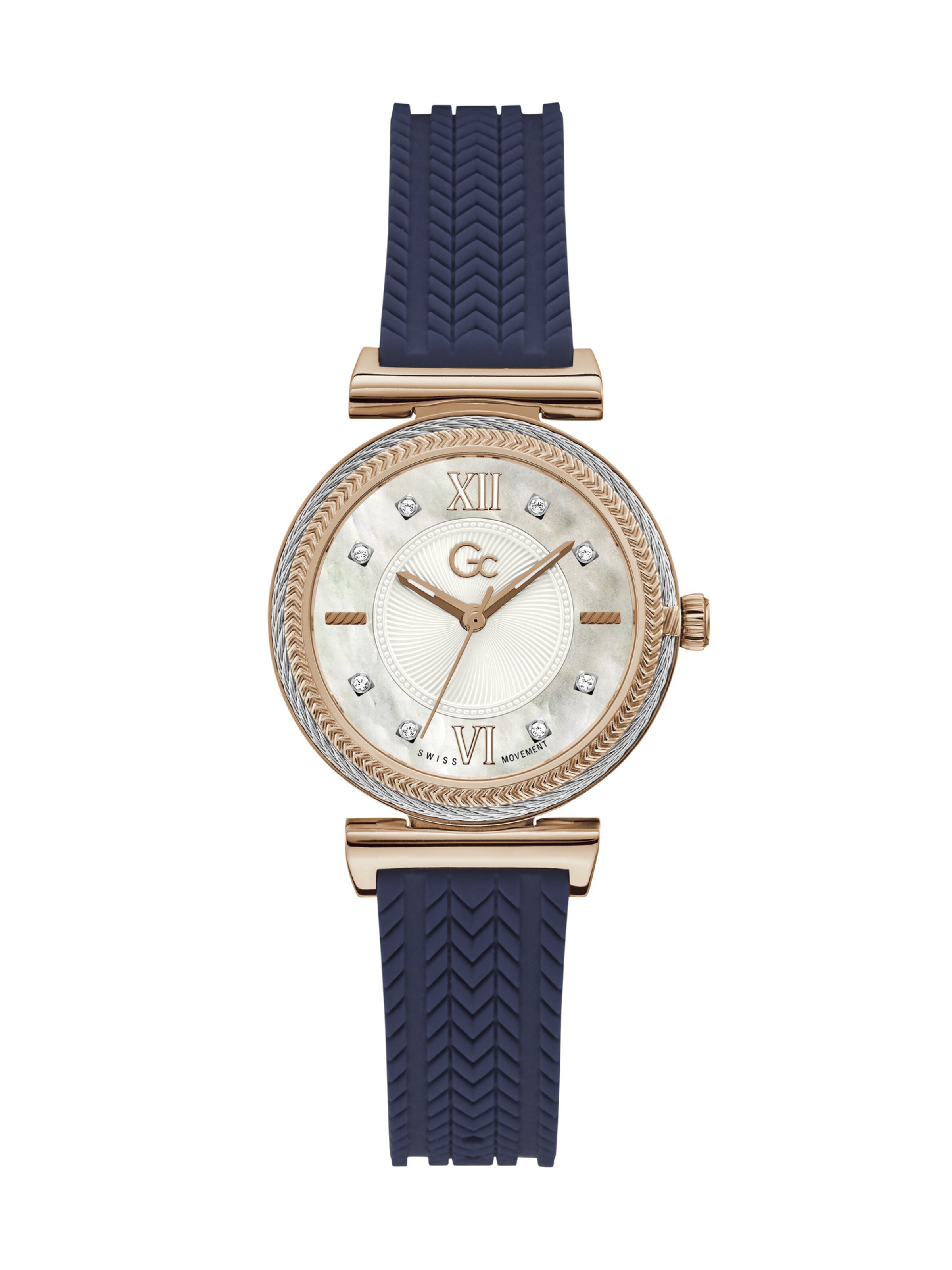 Gc Analoguhr 'Gc Starlight' in Blau: Vorderseite