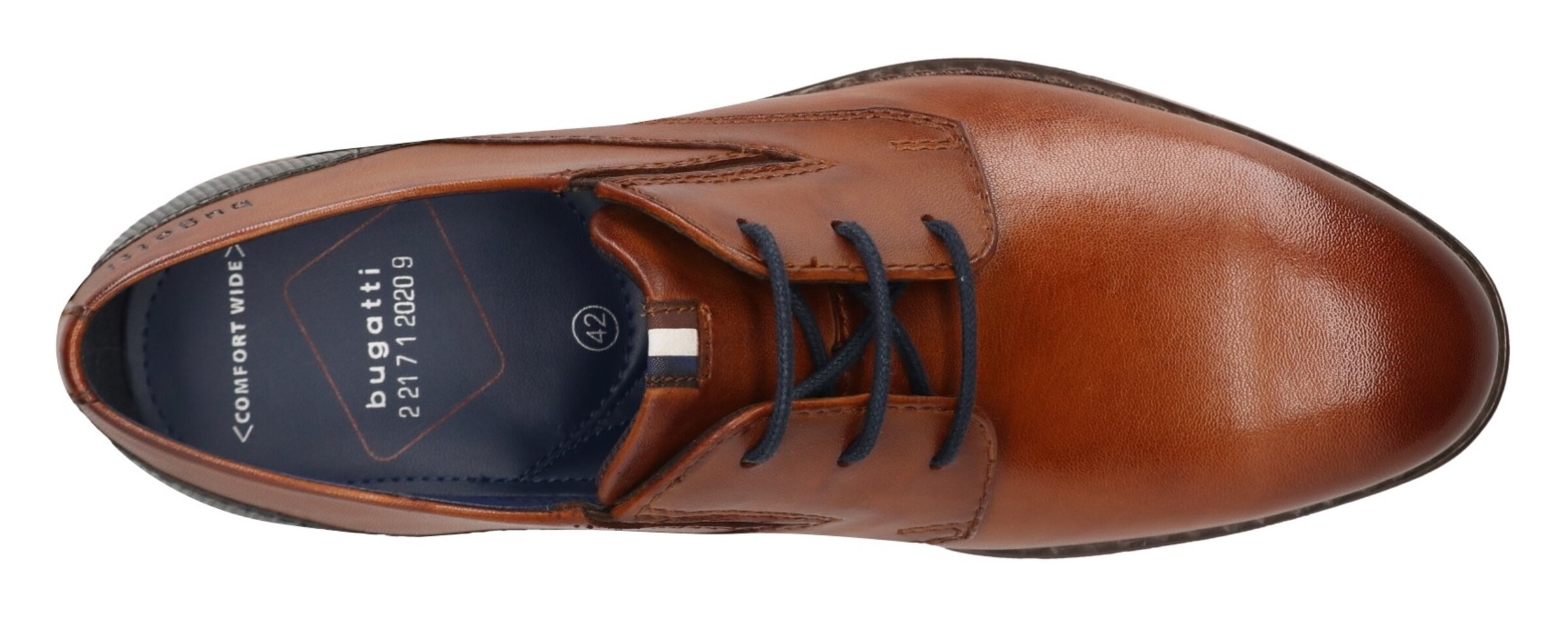 bugatti Šnurovacie topánky - Hnedá