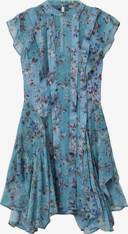 mėlyna AllSaints Suknelė 'FLEUR': priekis