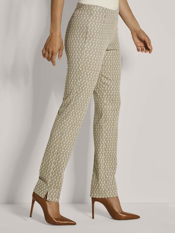 MADELEINE Slimfit Broek in Beige