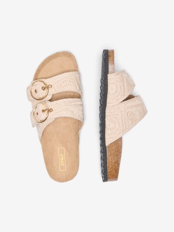 ONLY Mules 'ONLMAXI-18' in Beige