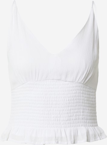 HOLLISTER - Blusa 'EMEA' en blanco: frente