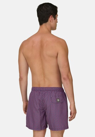 Boggi Milano Badeshorts i lilla