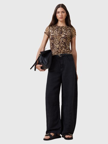 AllSaints T-shirt 'ELLIE' i brun