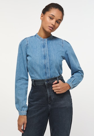 MUSTANG Blouse in Blue: front