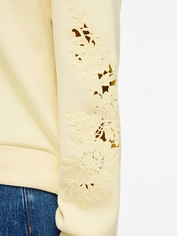 VILA Sweatshirt 'VISiffi' in Gelb