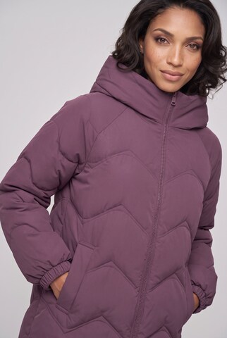 JDY Winter jacket 'JDYPower' in Purple