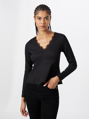 ABOUT YOU Shirt 'Sharon' in Schwarz: predná strana